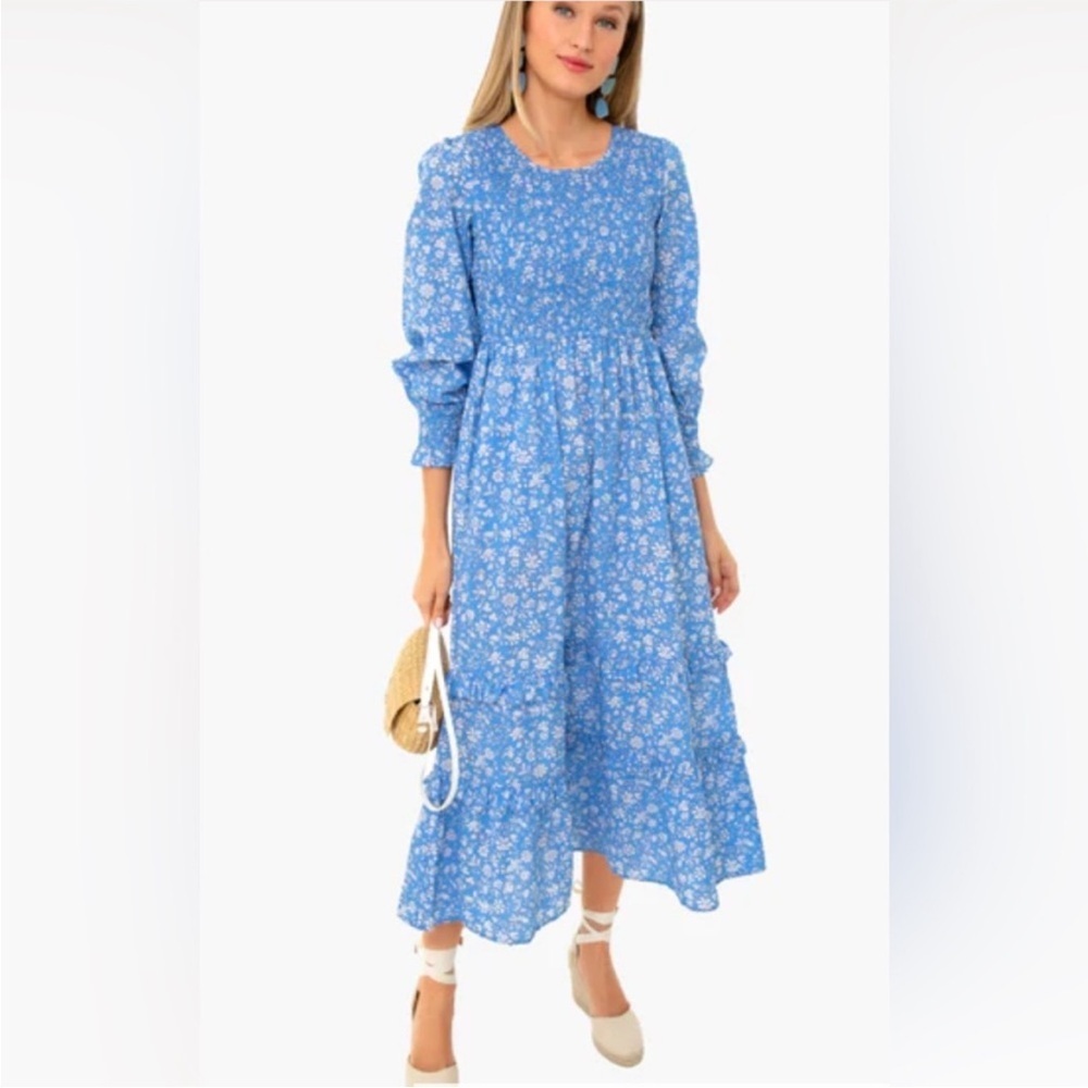 PINK CITY PRINTS
Cornflower Lolita Isabel Dress size large - Picture 9 of 12